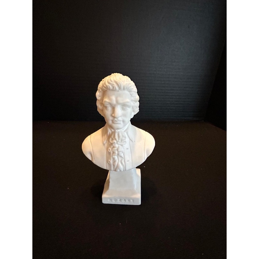 Composers Musicians - Mozart - Gianelli bust 4.33 in.